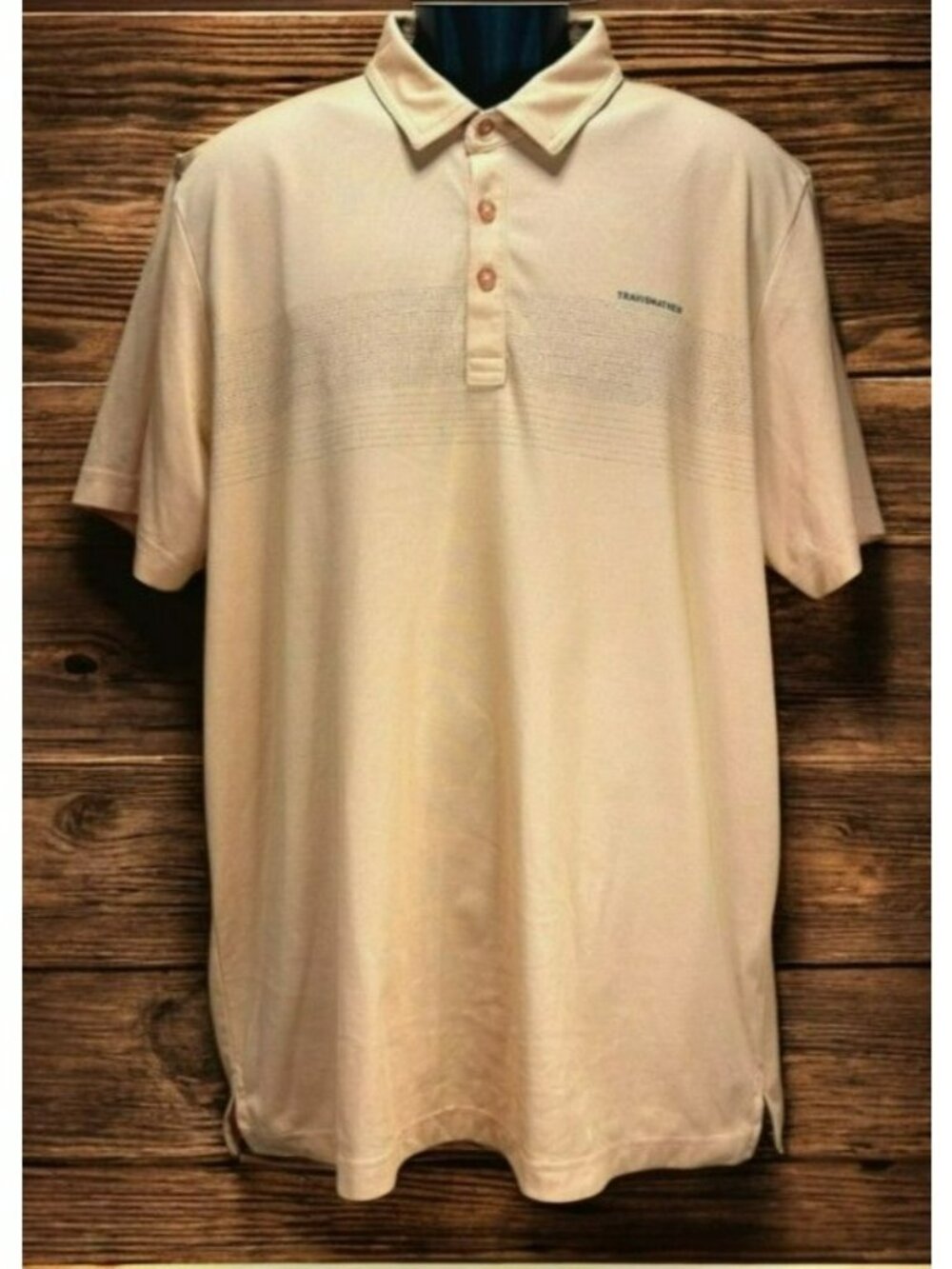 Travis Mathew Orange Polo Shirt XL
